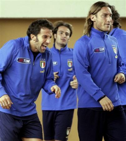 Del Piero, Alberto Gilardino totti